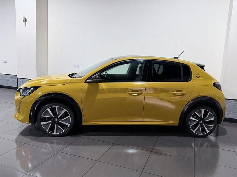 Used Peugeot e-208 GTi 100 kW (136 HP) 2020 Yellow Hatchback