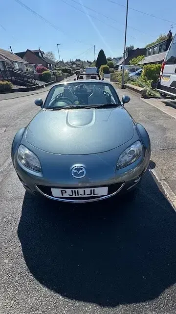 Used Mazda MX5 126 HP (92 kW) 2011 Grey Cabriolet