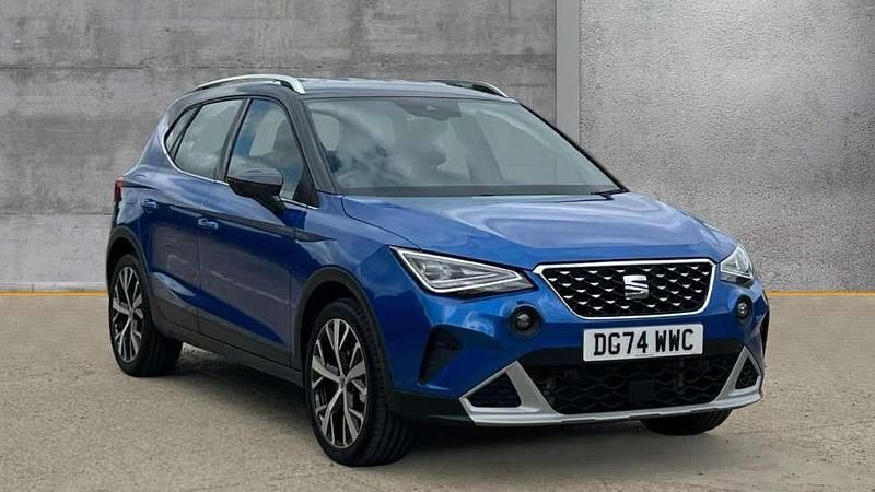 Blue Used 2024 Seat Arona Xperience Lux SUV | £20,350 (A bit pricey) - Image 1/4