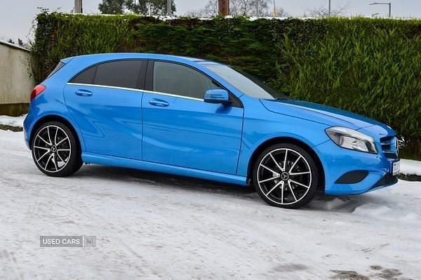 Blue Used 2013 Mercedes A180 SE Hatchback | £10,945 (Fair price) - Image 1/3