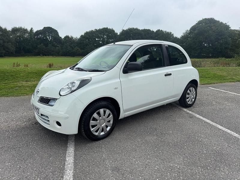 White Used 2010 Nissan Micra Visia Hatchback | £2,995 (Good price) - Image 1/4