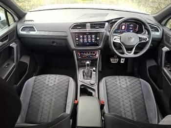 Used VW Tiguan R-line 150 HP (110 kW) 2022 White SUV