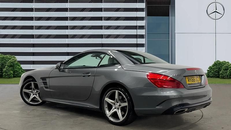 Used Mercedes SL400 AMG line 367 HP (269 kW) 2016 Grey Cabriolet