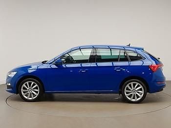 Used Skoda Scala SE L 95 HP (69 kW) 2023 Blue Hatchback