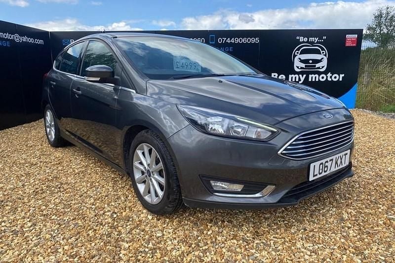 Grey Used 2018 Ford Focus Titanium Hatchback | £4,999 (Good price) - Image 1/1