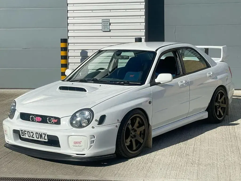 Used Subaru Impreza 2002 White Sedan