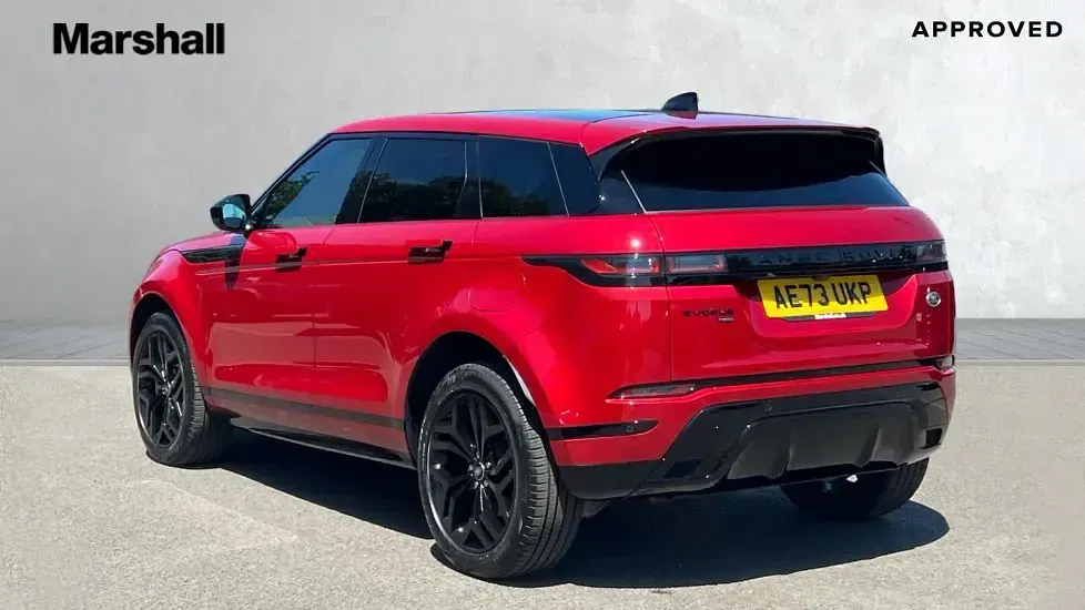 Used Land Rover Range Rover evoque 309 HP (227 kW) 2023 Firenze red SUV