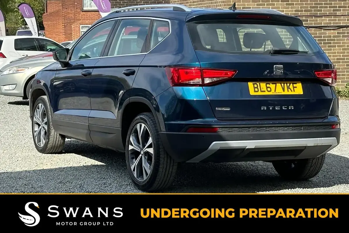 Used Seat Ateca Ecomotive 115 HP (84 kW) 2018 Blue SUV