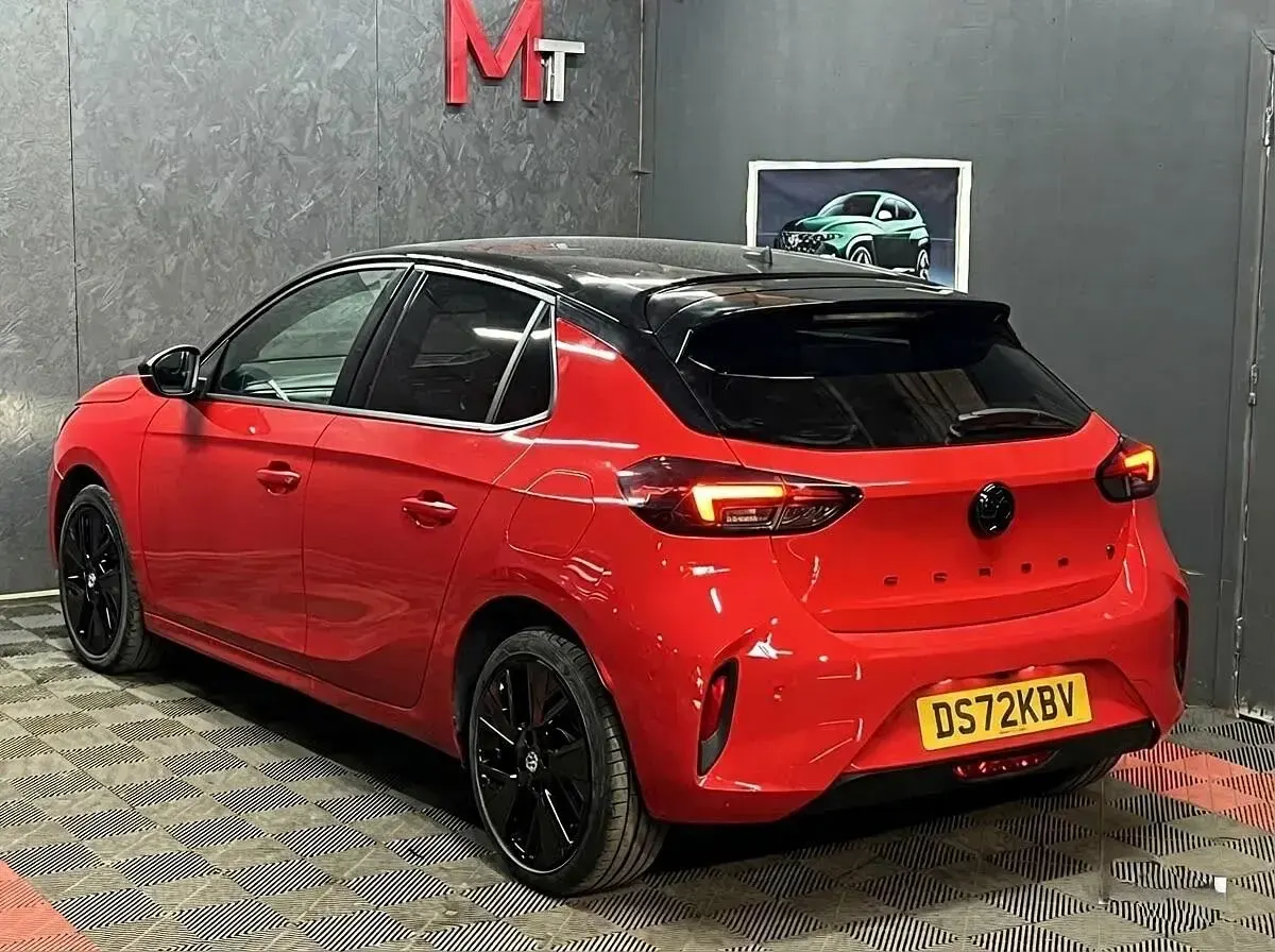 Used Vauxhall Corsa-e Edition 100 kW (136 HP) 2022 Red Hatchback