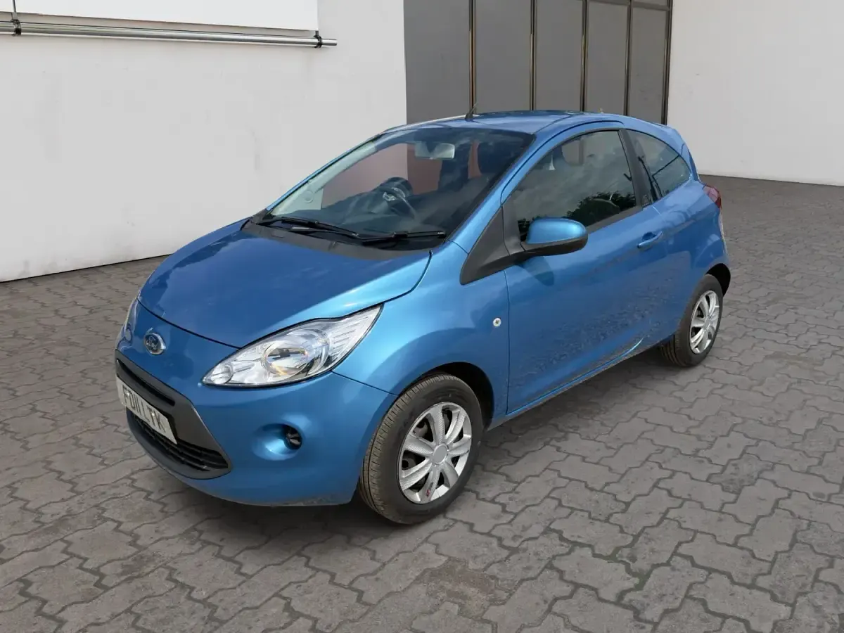Used Ford Ka 69 HP (50 kW) 2011 Blue Hatchback