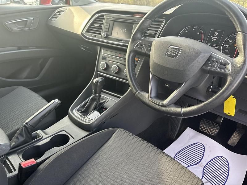 Used Seat Leon SE 110 HP (80 kW) 2014 Red Hatchback