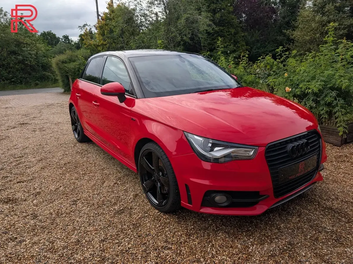 Used Audi A1 Sportback Black Edition 143 HP (105 kW) 2013 Red Hatchback