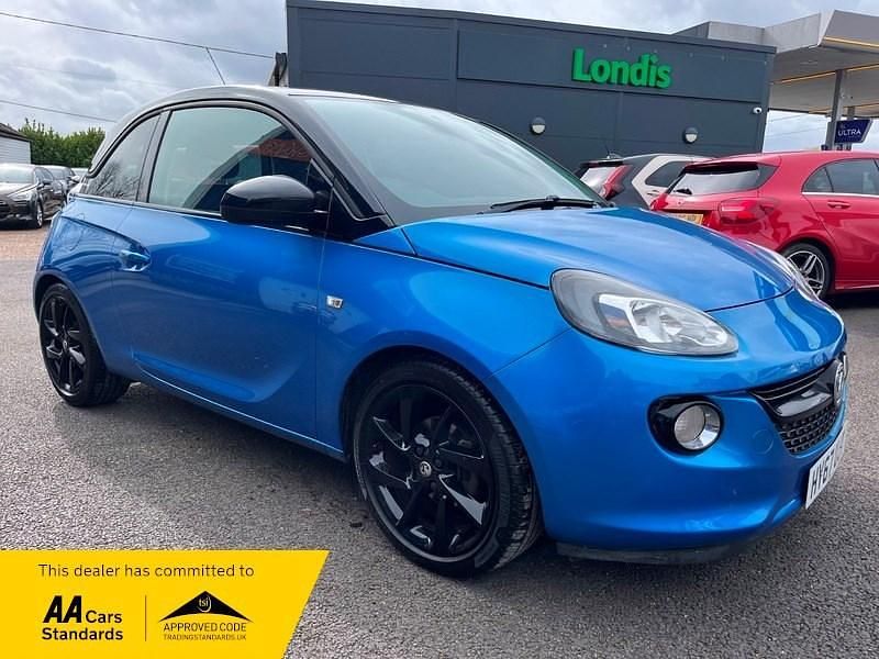 Used Vauxhall Adam S 70 HP (51 kW) 2017 Blue Hatchback
