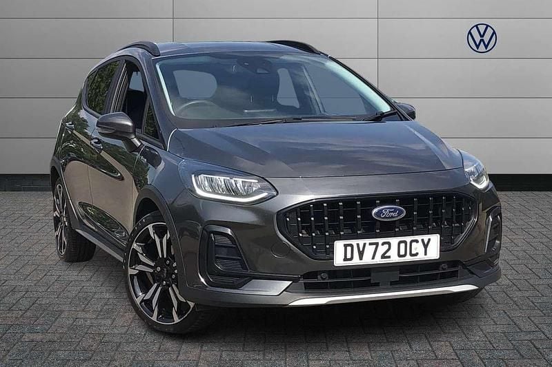 Grey Used 2022 Ford Fiesta Active X Hatchback | £13,387 (Fair price) - Image 1/4