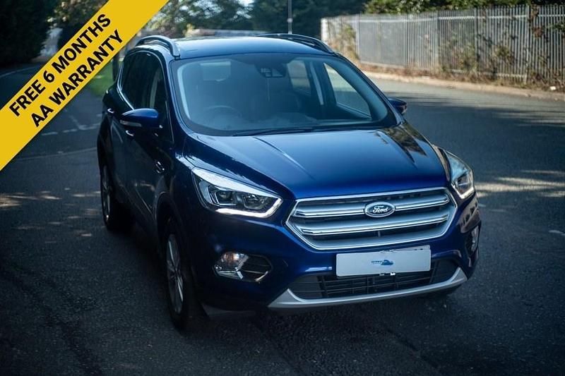 Blue Used 2017 Ford Kuga Titanium SUV | £11,595 (Fair price) - Image 1/4