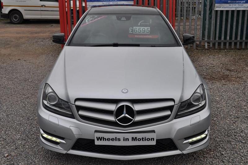 Used Mercedes C220 Sport Edition 170 HP (125 kW) 2014 Silver Coupe