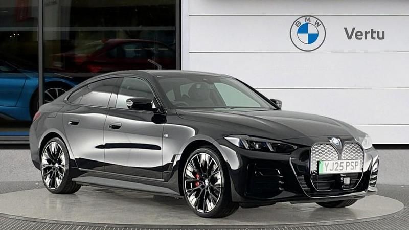Black Used 2025 BMW i4 M Sport Sedan | £43,416 (A bit pricey) - Image 1/4