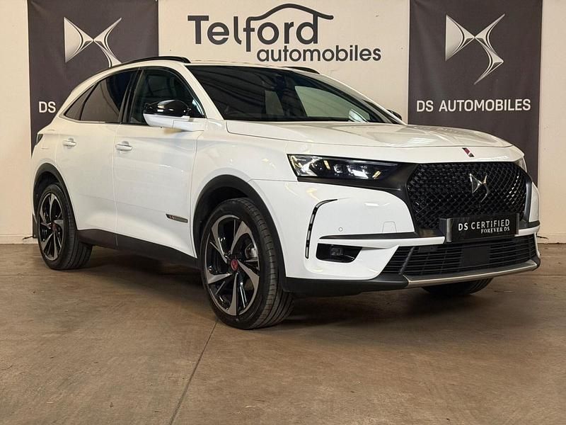 White Used 2022 DS Automobiles DS7 Crossback Performance Line Plus SUV | £20,695 - Image 1/4