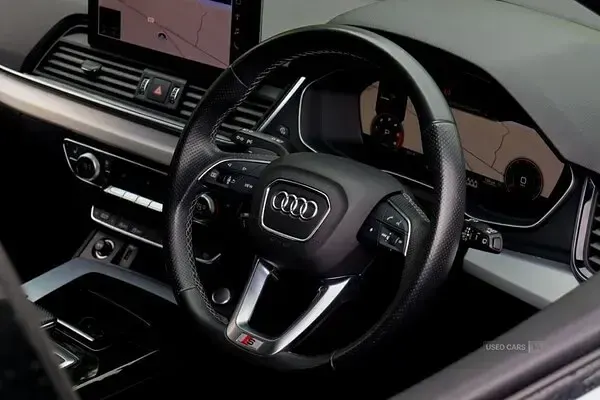 Used Audi Q5 S-Line 204 HP (150 kW) 2021 White SUV