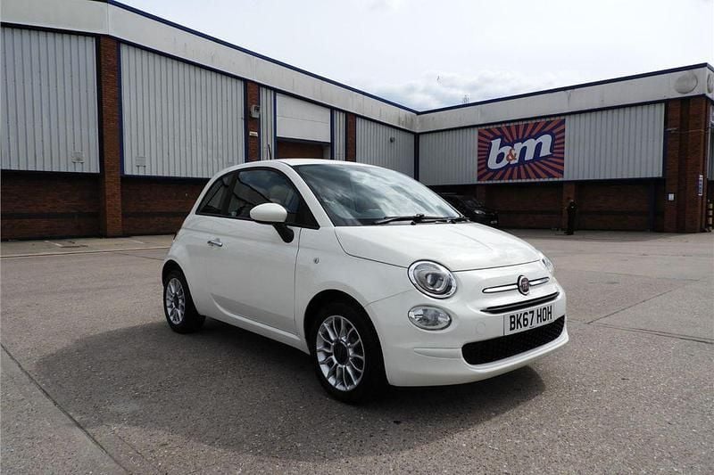 White Used 2017 Fiat 500 Pop Star Hatchback | £6,995 (Fair price) - Image 1/4