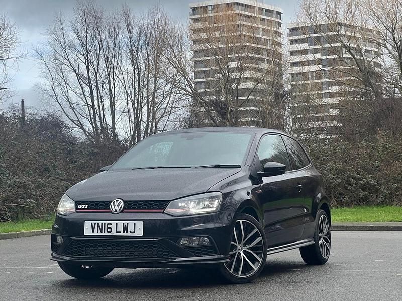 Used VW Polo GTI 192 HP (141 kW) 2016 Black Hatchback