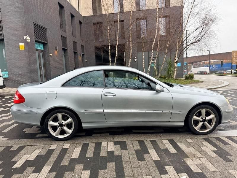 Used Mercedes CLK320 Avantgarde 2005 Silver Coupe