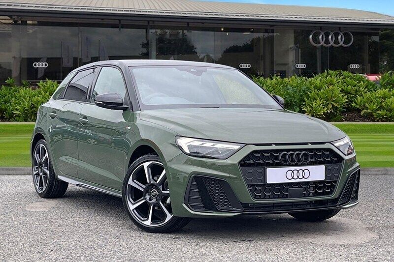Green New 2025 Audi A1 Sportback Black Edition Hatchback | £27,380 (Good price) - Image 1/4