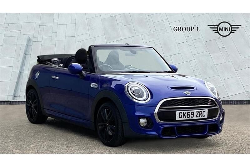 Used Mini Cooper S Cabriolet Sport 192 HP (141 kW) 2019 Starlight blue Cabriolet