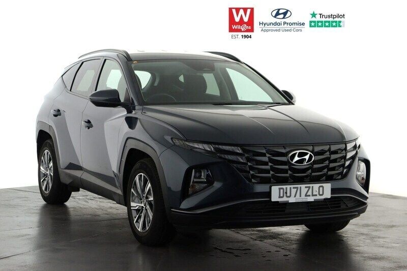 Blue Used 2021 Hyundai Tucson SE SUV | £18,599 (Fair price) - Image 1/3