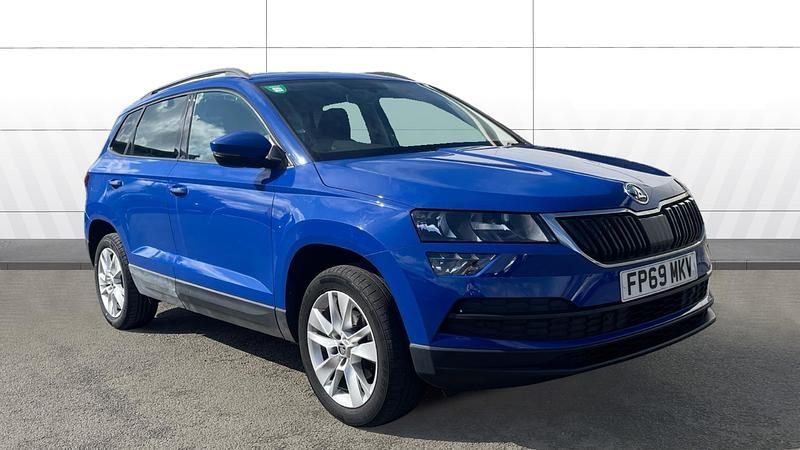 Blue Used 2019 Skoda Karoq SE Technology SUV | £11,730 (Good price) - Image 1/4