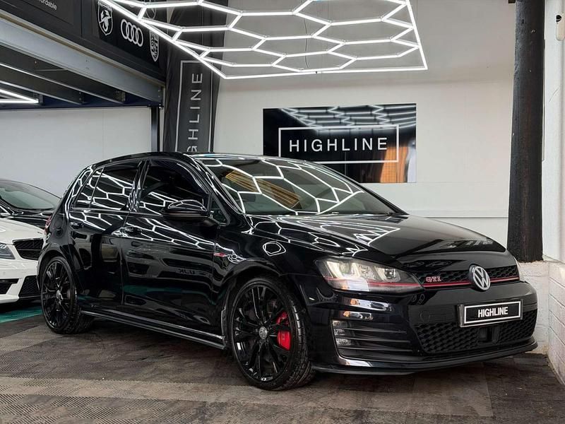 Used VW Golf VII GTI 2016 Black Hatchback