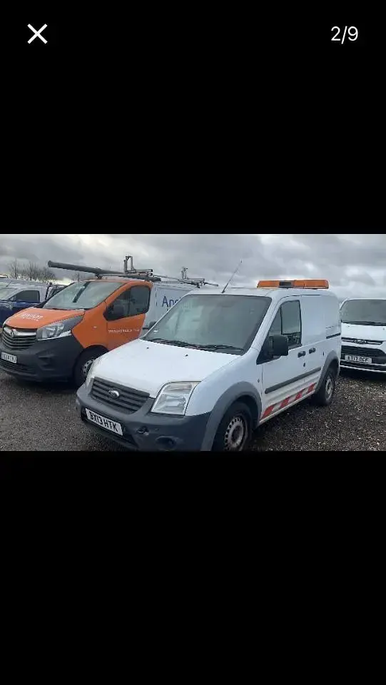 Used Ford Transit Connect 75 HP (55 kW) 2013 White MPV