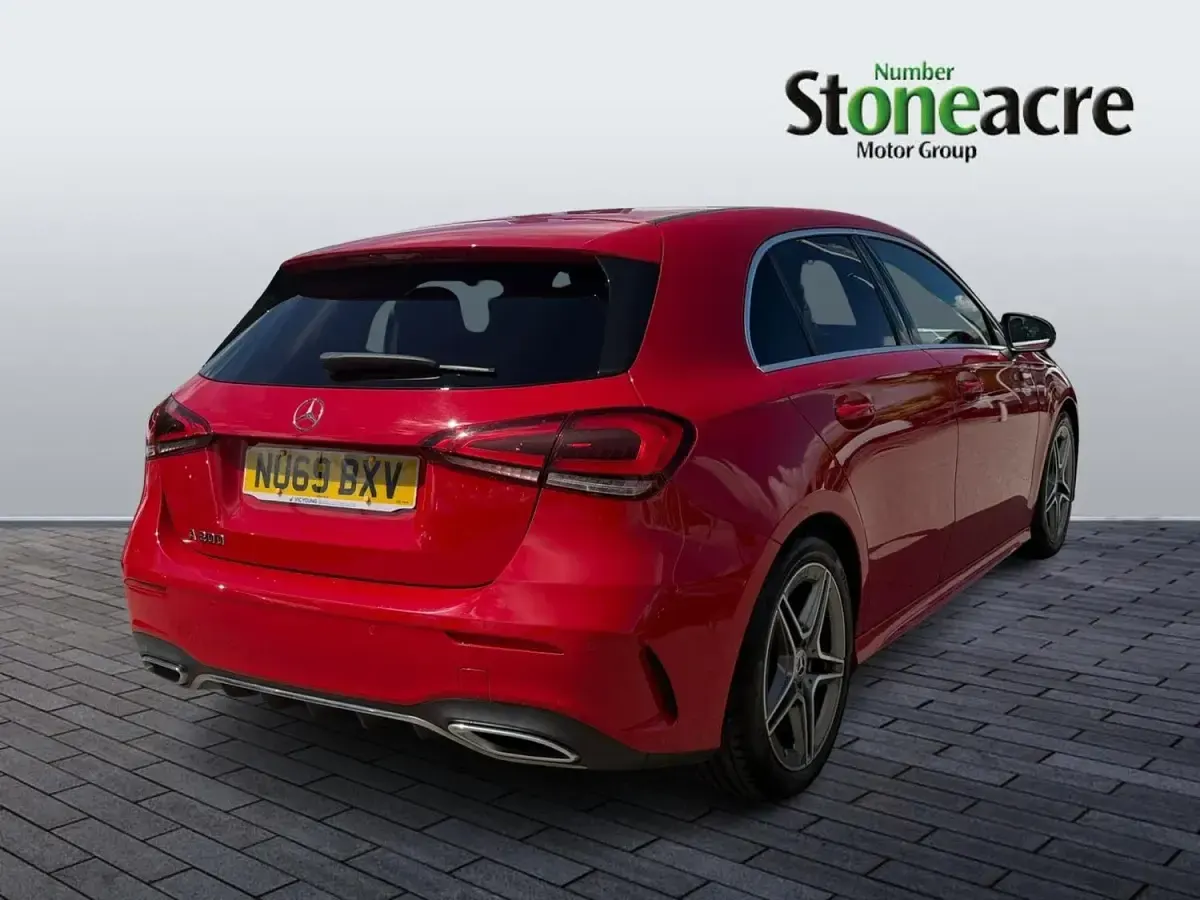 Used Mercedes A200 Executive 163 HP (119 kW) 2019 Red Hatchback