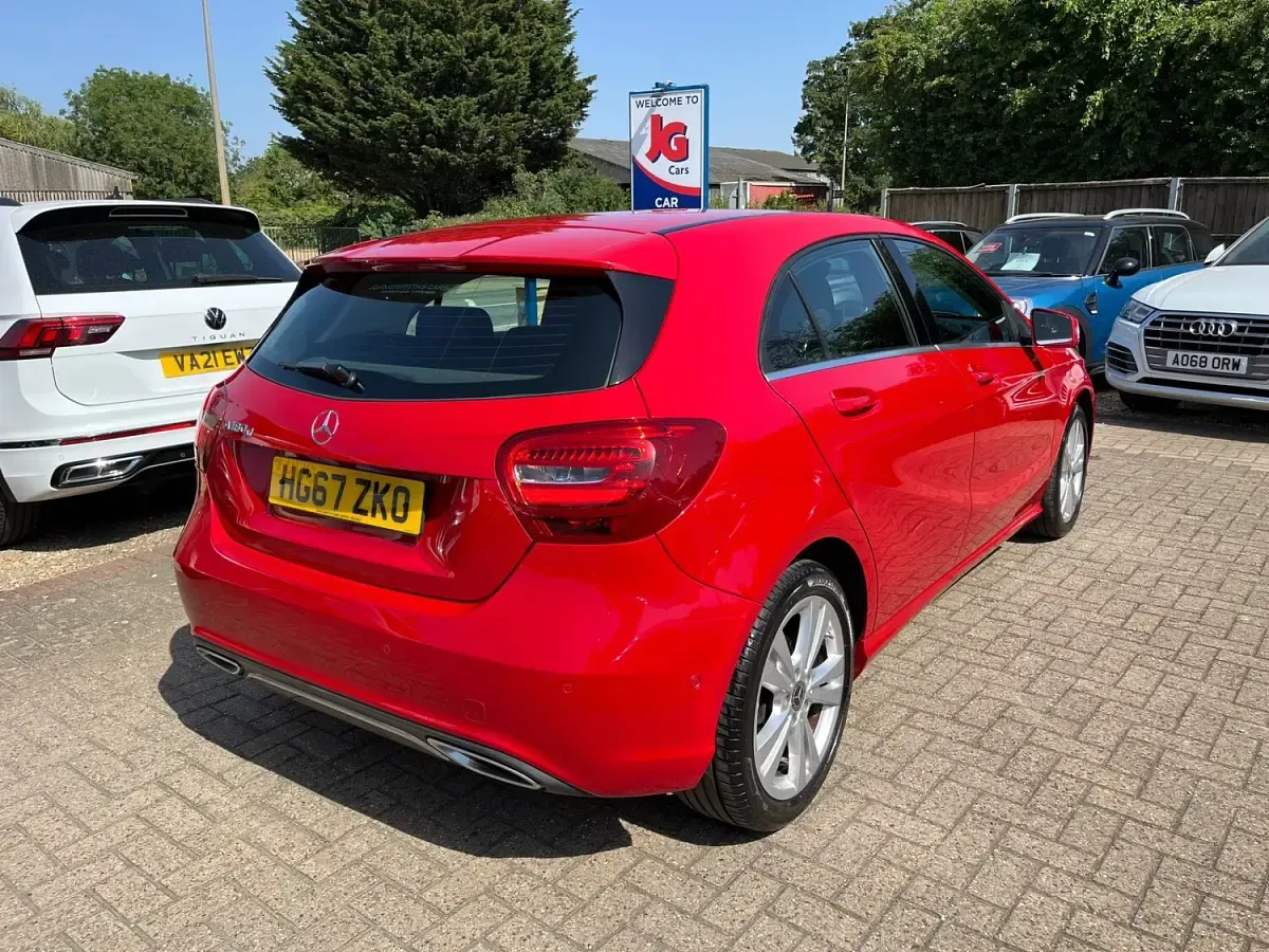 Used Mercedes A180 Executive 2017 Red Hatchback