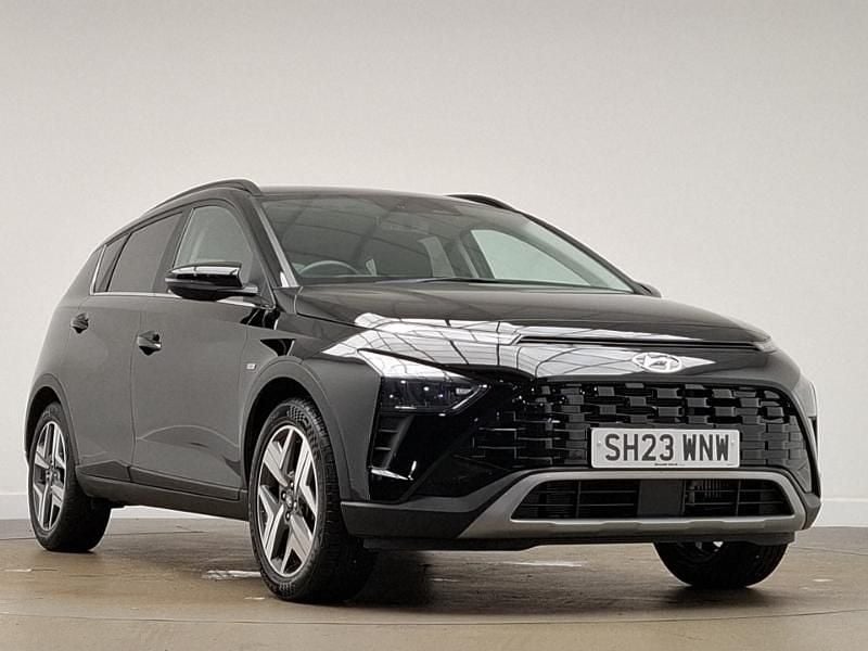 Black Used 2023 Hyundai Bayon Premium SUV | £16,498 (Fair price) - Image 1/4