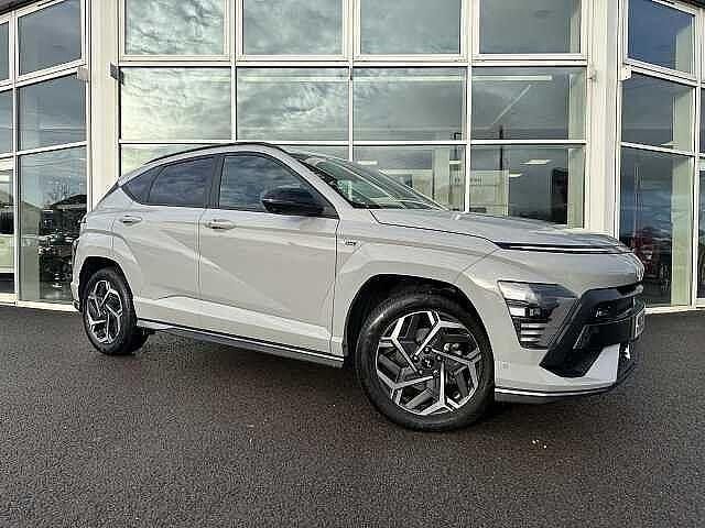 Grey Used 2025 Hyundai Kona N Line SUV | £27,495 (Expensive) - Image 1/4