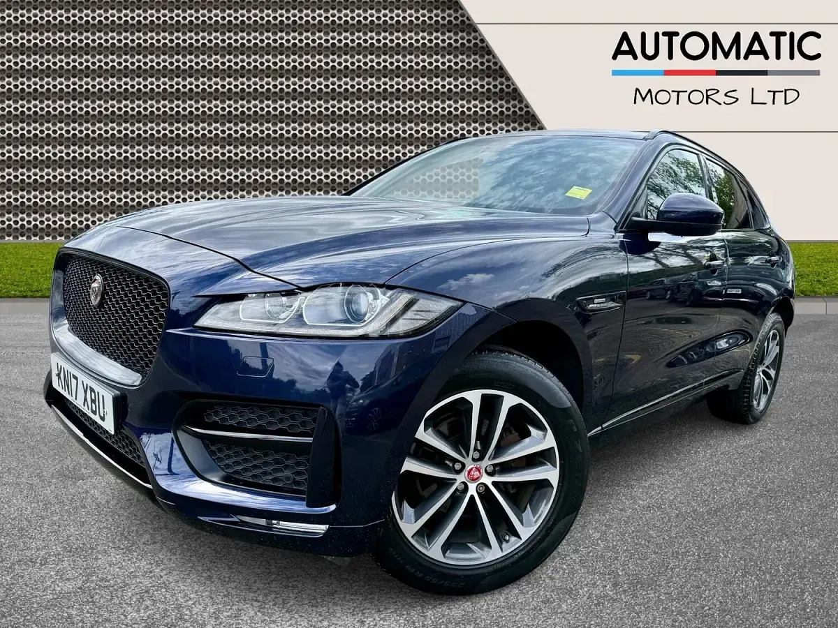 Used Jaguar F-Pace R-Sport 180 HP (132 kW) 2017 Blue SUV