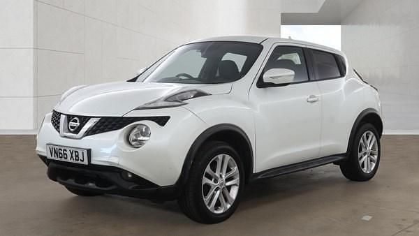 Used Nissan Juke N-Connecta 110 HP (80 kW) 2016 White SUV