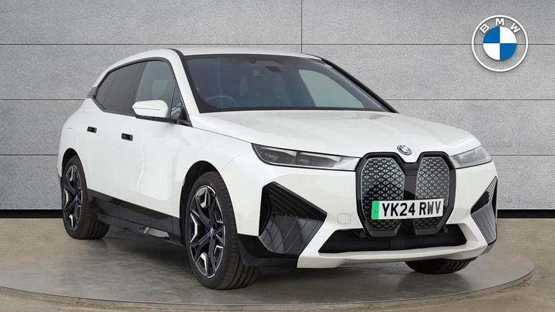 White Used 2024 BMW iX M Sport SUV | £52,298 (Fair price) - Image 1/4