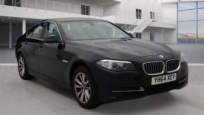 Used BMW 520 Impressive 2014 Black Sedan