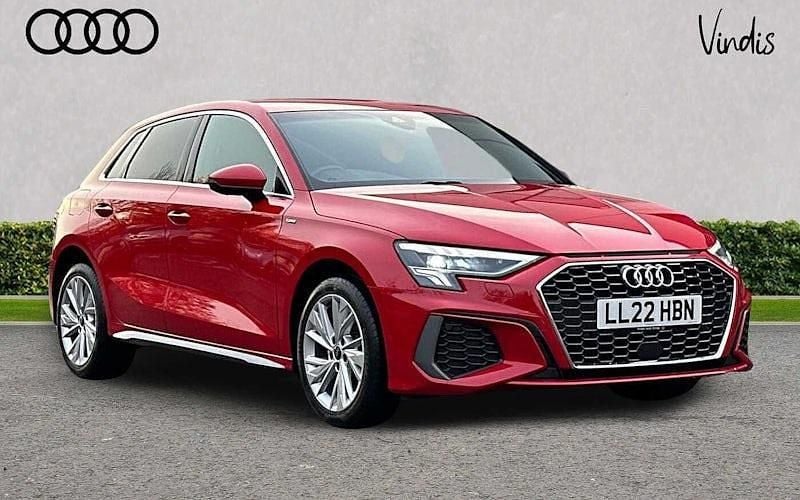 Used 2025 Audi A3 Sportback e-tron S-Line Hatchback | £21,112 (Good price) - Image 1/4
