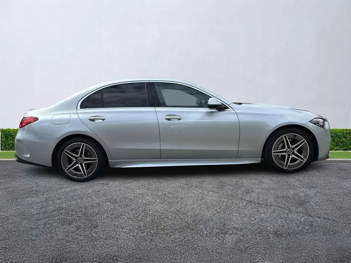 Used Mercedes C200 AMG line 2025 Silver Sedan