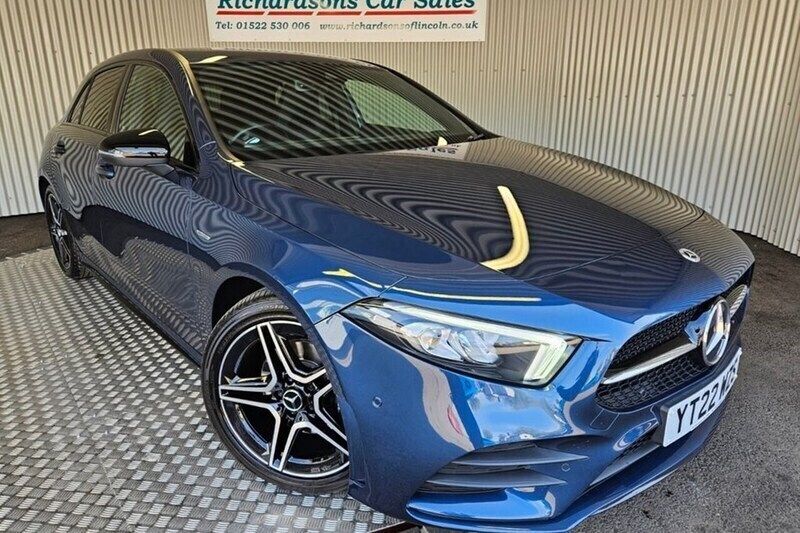 Blue Used 2022 Mercedes A200 Executive Hatchback | £21,000 (Fair price) - Image 1/1
