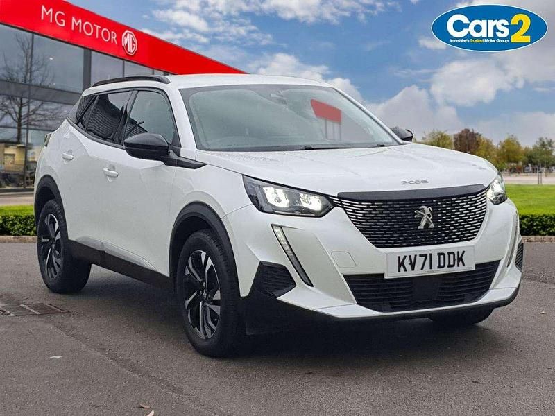 White Used 2022 Peugeot 2008 Allure Premium SUV | £13,499 (Fair price) - Image 1/4