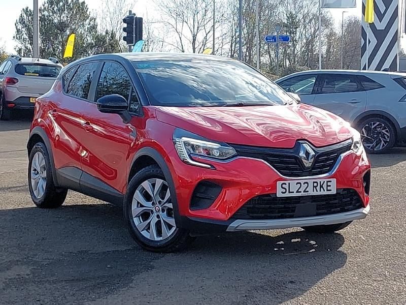 Usado Renault Captur Iconic 140 HP (102 kW) 2022 Vermelho SUV