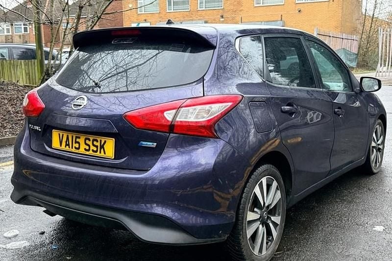 Used Nissan Pulsar N-TEC 110 HP (80 kW) 2015 Blue Hatchback