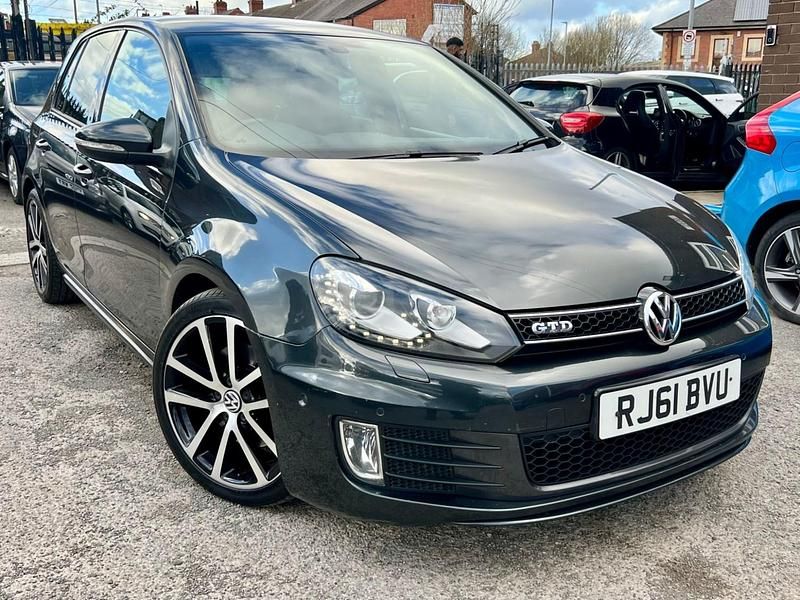 Grey Used 2011 VW Golf VI GTD Hatchback | £6,990 (Expensive) - Image 1/4