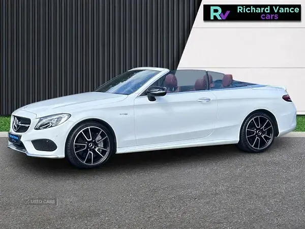 Used Mercedes C43 AMG 361 HP (265 kW) 2018 White Cabriolet