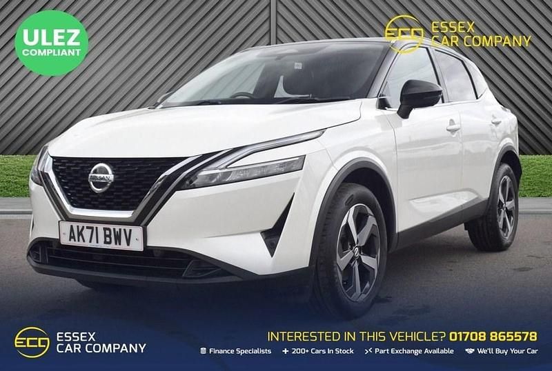 White Used 2021 Nissan Qashqai S SUV | £17,781 (Fair price) - Image 1/4