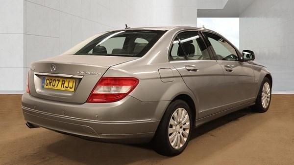 Used Mercedes C200 Elegance 2007 Silver Sedan